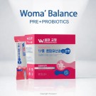 Woma' Balance PRE+PROBIOTICS kosttilskudd sett med 3 og gratis frakt thumbnail