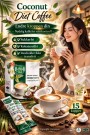 Coconut Coffee diet kaffe (6 boks sett) thumbnail