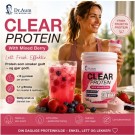 Introduksjonstilbud! Dr. Aum Clear Protein.  En ny type proteintilskudd som har en lett og klar drikkekonsistens. thumbnail