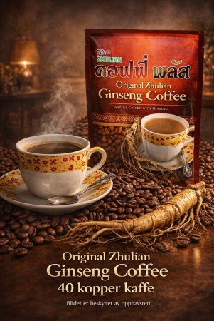 Original Zhulian Coffee plus med ginseng