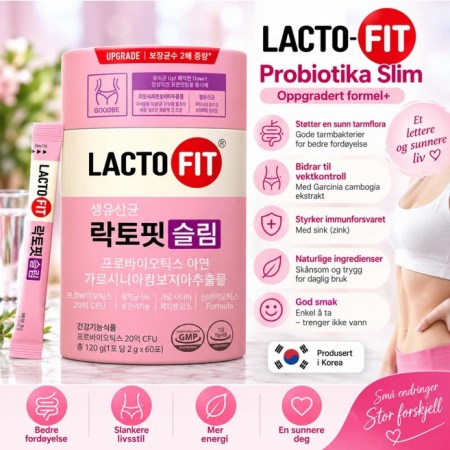 Lacto-Fit ProBiotics Slim fra Sør-Korea