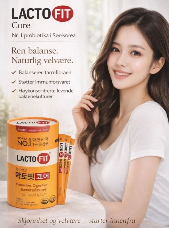 Lacto-Fit ProBiotics Core fra Korea - Optimaliser tarmhelsen. Styrk kroppens indre balanse.