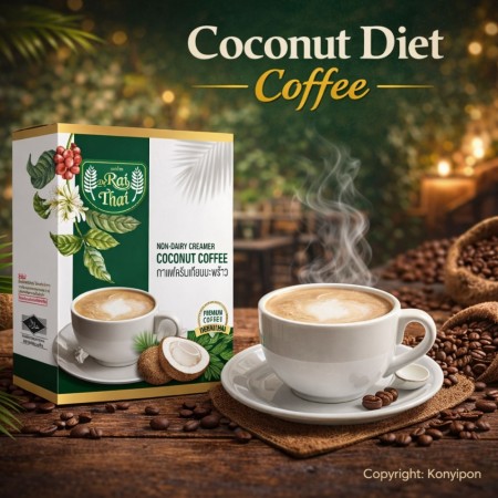 Coconut Coffee diet kaffe (12 boks sett). Gratis frakt. Enestående sjanse!